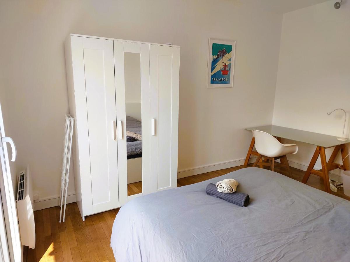 Champon - Lumineux 2 Chambres Avec Garage Prive - Tram A 1 Min Grenoble Eksteriør bilde